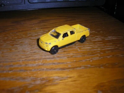 Vintage Playmind Diecast 2009 Ford F-Series F-150 Crew Cab Yellow Free SHIPPING - Image 1 of 4