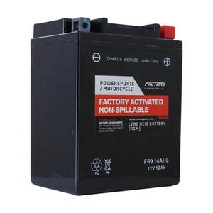 AGM Battery FRX14AHL For Motorcycles, Snowmobiles, & Scooters YTX14AHL, YB14L-A2 - Picture 1 of 6
