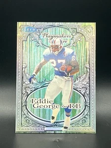 Eddie George 1998 Fleer Tradition Playmakers Theatre 001/100 Oilers - Picture 1 of 3