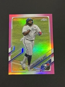 2021 Topps Chrome Vladimir Guerrero Jr. Rifrattore Rosa #167 Toronto Blue Jays (J - Foto 1 di 2