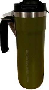Neu Starbucks Stanley Military 20oz Travel Tumbler Hot Cup Army Green - Bild 1 von 3