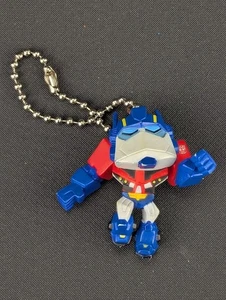 Transformers Animated Takara Optimus Prime Keychain RARE Japanese 2010 Gacha - Picture 1 of 2