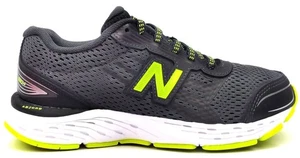 Scarpe da corsa New Balance bambino 680v5 TechRide grigio verde bianco taglia 1,5 M - Foto 1 di 5