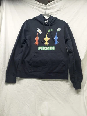 Nintendo Pikmin Trio Simple Pullover Sudadera con Capucha Hombre Pequeño Stock Muerto  Foto 1 de 4