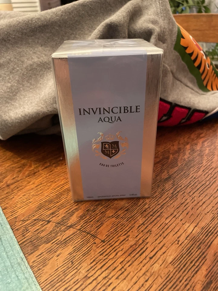 INVINCIBLE AQUA Colonia Hombre 3.4 Fl. Oz. Spray EDT inspirado en Invictus Aqua Foto 1 de 1