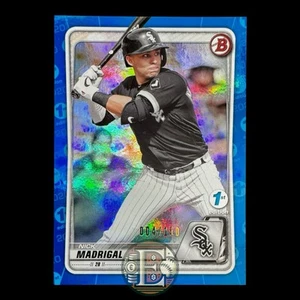2020 Bowman 1st Edition Blue Foil /150 Nick Madrigal #BFE-101 - Picture 1 of 3