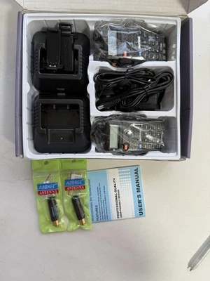 BAOFENG UV-5R UHF/VHF 8W TWO WAY RADIO DUAL BAND HAM WALKIE TALKIE 1800mah 128CH - Image 1 of 4