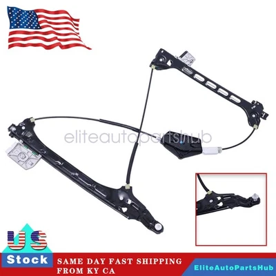 Regulador de ventana eléctrica delantero izquierdo del conductor para modelos Audi TT de 2008-2014 Foto 1 de 4