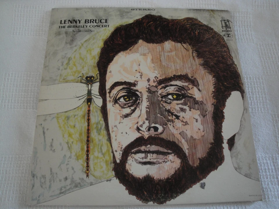 Lenny Bruce The Berkeley Concert TWO RECORD SET DOUBLE VINYL LP ALBUM 1969 - Image 1 of 2