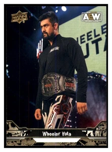 Wheeler Yuta 2023 Upper Deck AEW Gold #9 - Picture 1 of 2
