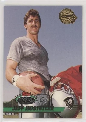 1993 Topps Stadium Club Super Teams Redeemed Bowl XXVIII Jeff Hostetler #330 - Image 1 of 2