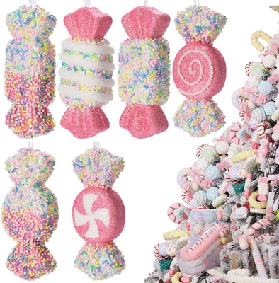 6 piezas Candy Land 2025 Navidad Cumpleaños Fiesta Boda Suministros Decoración, Colgante... Foto 1 de 4