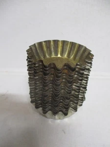 Vintage Metall Cupcake Formen LOT 18 - Bild 1 von 5