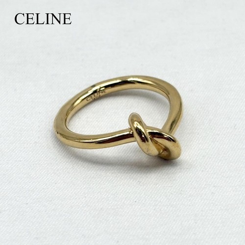 Anello donna Celine gioiello nodo oro accessori lusso marca alta bellissimo