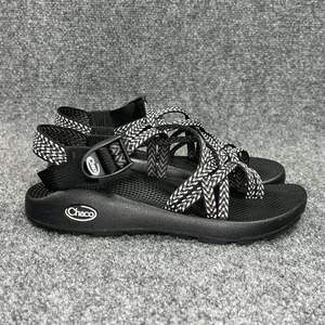 Sandalias clásicas Chaco ZX/2 para mujer 7 negras blancas atléticas al aire libre senderismo agua - Imagen 1 de 11