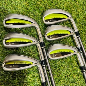 Nike SLINGSHOT 4D Iron Set 5-9+Pw Speed Step Superlite Steel S Flex 6pcs RH - Picture 1 of 6