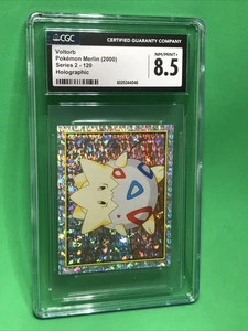 CGC 8.5 Merlin Series 2 Togepi Holographic MISLABELED Voltorb VTG Pokémon Error - Picture 1 of 7