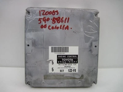 ECU ECM COMPUTER TOYOTA COROLLA PRIZM 2000 AUTO FED 89661-02692 732770 - Изображение 1 из 4