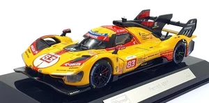 BURAGO 1:43 AUTO FERRARI 499P  3.0L TURBO V6 #83  24H LE MANS 2024      18-36317 - Foto 1 di 4