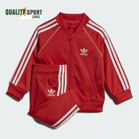 adidas rot weiss anzug