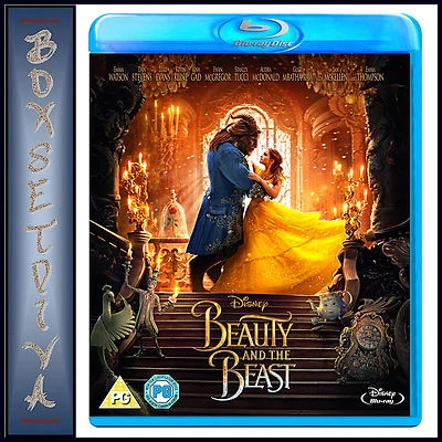 BEAUTY & THE BEAST - DISNEY - Emma Watson & Dan Stevens  **BRAND NEW BLU-RAY*** - Image 1 of 2
