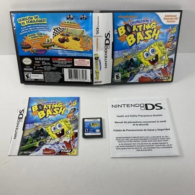 SpongeBob's Boating Bash (Nintendo DS, 2010) - Image 1 of 4