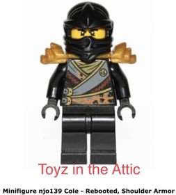 Lego 1x njo139 Cole - Rebooted, Shoulder Armor 891503 Nm Ninjago