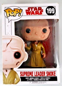 Funko Pop Star Wars Líder Supremo Snoke 199 Figura Vinilo Cabeza Bobble - Imagen 1 de 3