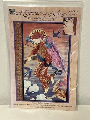 Gathering Of Angels QUILT PATTERN MAGGIE WALKER #3 Angel Of The Sky - Image 1 of 4