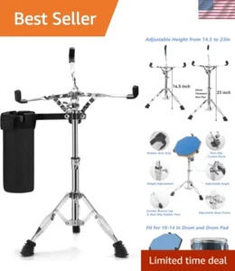 Drum Ständer mit Stockhalter - höhenverstellbar von 14,5 bis 23 Zoll - Bild 1 von 11