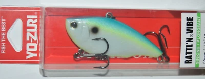 yo zuri rattl'n vibe sinking 2 1/2" 5/8oz r1160-csh citrus shad rattle trap - Image 1 of 4