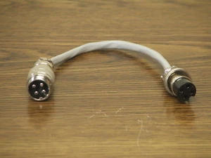 Adaptador de micrófono redondo Cobra 4 pines redondo a Ten Tec 4 pines - Imagen 1 de 1
