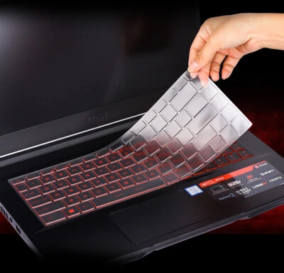 Clear TPU Keyboard Protector Guard Cover for MSI GF63 GS65 P65 PS42 PS63 GF65 - Image 1 of 4
