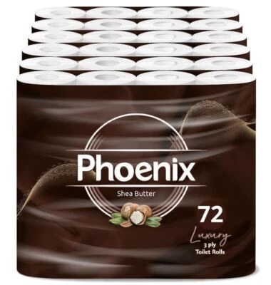 72 Toilet Rolls 3 Ply (5 Colours) - Image 1 of 4