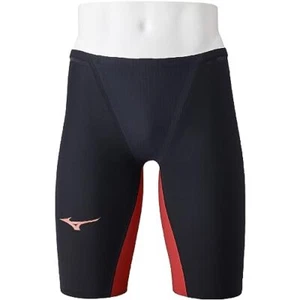 MIZUNO Men's Swimsuit GX SONIC 6 NV N2MBA501 Size XS Black Red