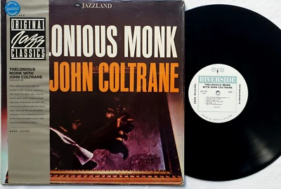 Thelonious Monk With John Coltrane LP 1982 Original Jazz Classics USA – OJC-039 - Image 1 of 3