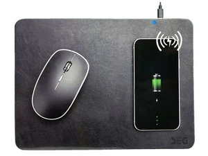SEG 3in1 Tapis de Souris Avec Intégré Téléphone Station Charge Smartphones - Photo 1/5