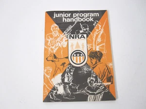 Vtg 1971 NRA Junior Program Handbook Illustrated Paperback Book Guide - Picture 1 of 6