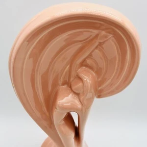 Haeger Serenade Blush Pink 17 1/2” Ceramic Statue Sculpture #6035 - Picture 1 of 11