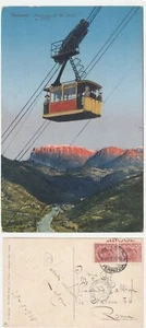 BOLZANO - TELEFERICA AL M. COLLE - VIAGG. 1928 -16999- - Picture 1 of 1