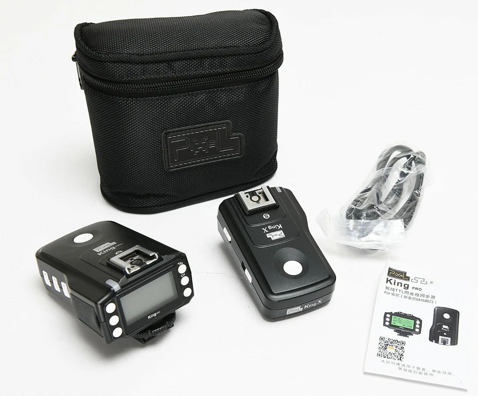 Pixel King Pro Sony set Flash trigger LCD Display USB  For Sony MINTY!!! - Image 1 of 1