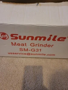 Sunmile SM-G31 Electric Meat Grinder - Max 1HP 800W- ETL Meat Mincer - Picture 1 of 3