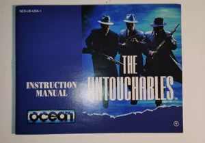 Gli Intoccabili BLU Libro Originale Manuale Istruzioni Gioco NINTENDO NES - Foto 1 di 3