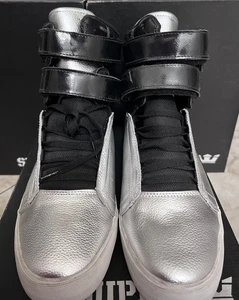 Supra Herrenschuhe Skytop - grau/schwarz/silber - S34178 - Größe 11 - Bild 1 von 6