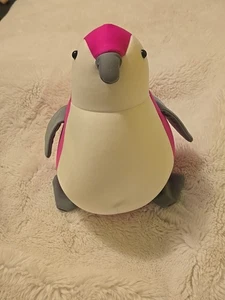 Akaru Penquin Pillow Pink Gray White Microbead Plush Toy Dubai Duty Free *read - Picture 1 of 12