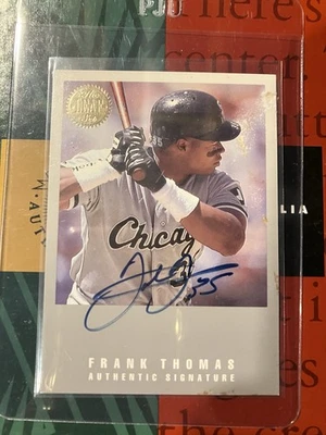 RARE 1993 Leaf Update Frank Thomas #FT Auto 2026 /3500 (AU) Gorgeous Auto! - Image 1 of 2
