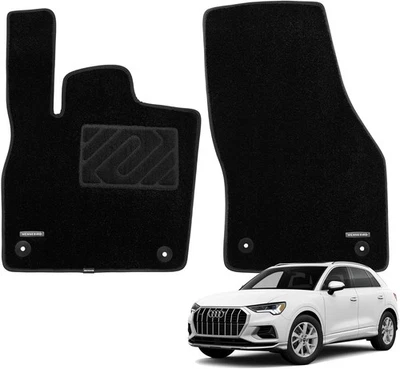 Alfombrillas WENNEBIRD Superior Front File para Audi Q3 2019-2025 negras Foto 1 de 4