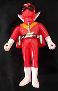 Vintage 1975 Popy Sentai Gorenger Aorenger  Red 5.25" Japan Sofubi Figure - Picture 1 of 5