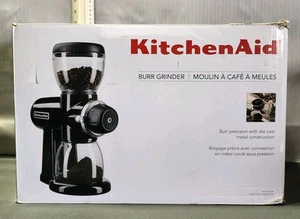 OPEN BOX KitchenAid KCG0702OB BURR GRINDER Onyx Black UNUSED 15 Grind Settings - Picture 1 of 16