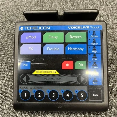 TC Helicon Voicelive Touch Vocal Effects Pedal 9617991 With AC Adapter Working - Image 1 of 4